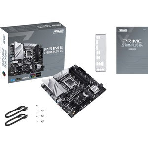 Asus Prime Z790M-PLUSD4 Gaming Desktop Motherboard - Intel Z790 Chipset - Socket LGA-1700 - Micro ATX - PEGASUSS 