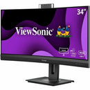 ViewSonic VG3457CV 34" Class Webcam UW-QHD Curved Screen LED Monitor - 21:9 - PEGASUSS 