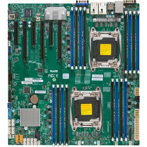 Supermicro X10DRi Server Motherboard - Intel C612 Chipset - Socket LGA 2011-v3 - Extended ATX - PEGASUSS 