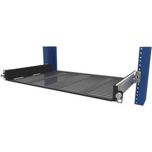 Rack Solutions 1U Sliding 2Post Cantilever Shelf 10in Depth - PEGASUSS 