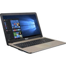 Asus VivoBook 15 X540 X540UA-DB71 15.6" Notebook - Intel Core i7 8th Gen i7-8550U - 8 GB - Dark Brown, Gold - PEGASUSS 