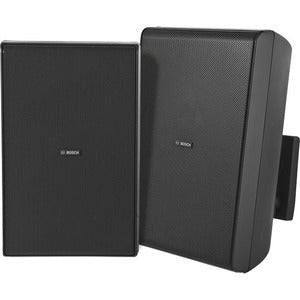 Bosch 2-way Outdoor Cabinet Mount, Wall Mountable Speaker - 90 W RMS - Black - PEGASUSS 