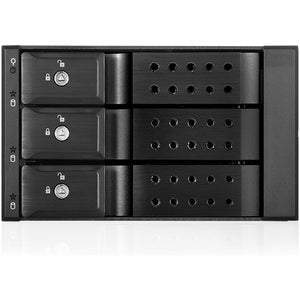iStarUSA BPN-DE230HD Drive Enclosure for 5.25" - Serial ATA/600 Host Interface Internal - Black - PEGASUSS 