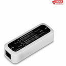 TRENDnet Inline PoE Tester, TC-NTP1, Tests 4PPoE, PoE+, PoE & Passive PoE Technology, Wattage, Voltage, Amperage, Polarity, LED Display, Battery-Free, Troubleshoot PoE Issues, IEEE 802.3af/at/bt - PEGASUSS 