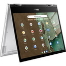 Asus Chromebook Flip CM3 CM3200FM1A-DS44T-S 12" Touchscreen Convertible 2 in 1 Chromebook - 4 GB - 64 GB Flash Memory - Silver - PEGASUSS 