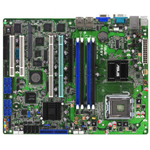 Asus P5BV/SAS Server Motherboard - Intel 3200 Chipset - Socket T LGA-775 - ATX - PEGASUSS 