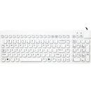 Man & Machine Low Profile Premium Waterproof Disinfectable Keyboard - PEGASUSS 