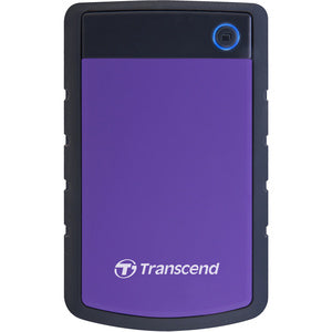 Transcend StoreJet 25H3P 2 TB Portable Hard Drive - 2.5" External - SATA - Purple - PEGASUSS 