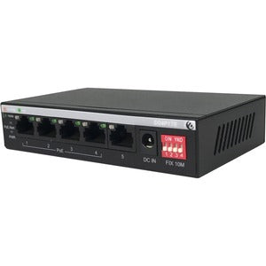 Amer 5 port Gigabit with 4 port PoE+ Range Extend Unmanaged Switch - PEGASUSS 