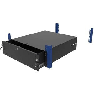 Rack Solutions 3U Lockable Rackmount Drawers 18in (D) - PEGASUSS 