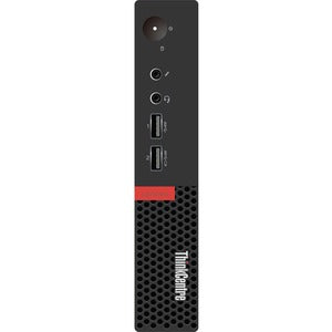 Lenovo ThinkCentre M710q 10MQS1QF00 Desktop Computer - Intel Core i3 6th Gen i3-6100T - 4 GB - 500 GB HDD - Tiny - PEGASUSS 