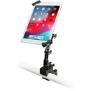 CTA Digital Custom Flex Security Desk Clamp Mount for 7-14 Inch Tablets, including iPad 10.2-inch (7th/ 8th/ 9th Generation) - PEGASUSS 
