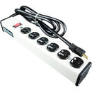 Wiremold Plug-In Outlet Center 6-Otlet Power Strip - PEGASUSS 