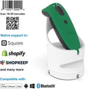 Socket Mobile SocketScan&reg; S740, Universal Barcode Scanner, Green & White Dock - PEGASUSS 