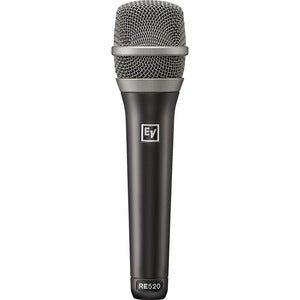 Electro-Voice RE520 Wired Condenser Microphone - Black Polyurethane Paint - PEGASUSS 