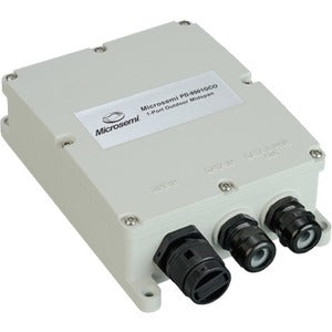 Microsemi 1 port, 60W, IEEE 802.3bt outdoor PoE midspan