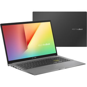 Asus VivoBook S15 S533 S533EA-DH51 15.6" Notebook - Full HD - Intel Core i5 11th Gen i5-1135G7 - 8 GB - 512 GB SSD - Indie Black, Gray - PEGASUSS 