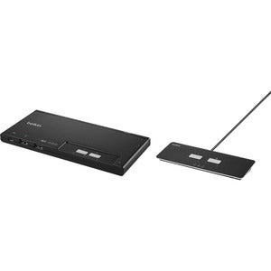 Belkin 2-Port Single Head HDMI Modular Secure KVM Switch PP4.0 W/ Remote - PEGASUSS 
