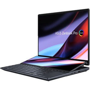 Asus Zenbook Pro 14 Duo OLED UX8402 UX8402ZE-DB96T 14.5" Touchscreen Notebook - 2.8K - Intel Core i9 12th Gen i9-12900H - 32 GB - 1 TB SSD - Tech Black - PEGASUSS 