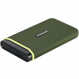 Transcend Esd380c 4 TB Portable Solid State Drive - External - Military Green - PEGASUSS 
