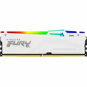 Kingston 128GB (4x32GB) DDR5 5200MT/s CL40 FURY Beast White RGB XMP - PEGASUSS 