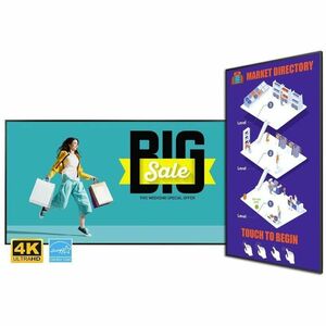 Planar SLM502-T 4K LCD Touch Display - PEGASUSS 