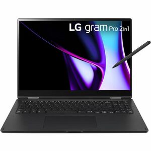 LG gram Pro 16T90SP-K.APB8U1 16" Touchscreen 2 in 1 Notebook - Intel Core Ultra 7 - 32 GB - 1 TB SSD - PEGASUSS 