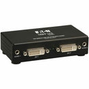 Eaton Tripp Lite Series 2-Port DVI Splitter with Audio and Signal Booster, Single-Link 1920x1200 at 60Hz/1080p (DVI F/2xF), TAA - PEGASUSS 