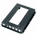 Middle Atlantic Caster Base for 32in Deep WRK Series Racks - Black Wrinkle Powder Coat - PEGASUSS 