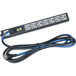Middle Atlantic Slim Power Strip - High Density Power Strip - 7 Outlet, 15A - PEGASUSS 
