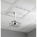 Chief 2" x 2" Suspended Ceiling Storage Box with Column Drop - White - PEGASUSS 