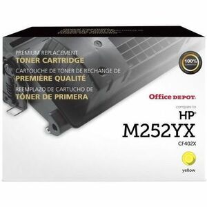 Office Depot&reg; Remanufactured Yellow High Yield Toner Cartridge Replacement For HP 201X, OD201XY - PEGASUSS 