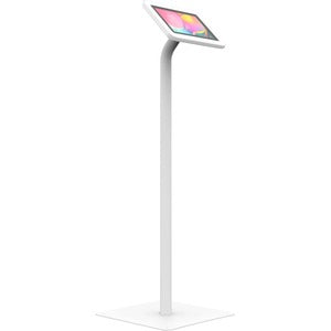 The Joy Factory Elevate II Floor Stand Kiosk for Galaxy Tab A 10.1 (2019) (White) - PEGASUSS 