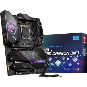 MSI MPG Z690 CARBON WIFI Desktop Motherboard - Intel Z690 Chipset - Socket LGA-1700 - Intel Optane Memory Ready - ATX - PEGASUSS 