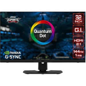 MSI Optix MPG321UR-QD 32" Class 4K UHD Gaming LCD Monitor - 16:9 - PEGASUSS 