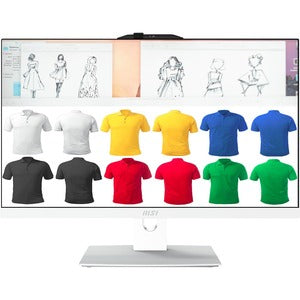 MSI Modern AM242TP 12M-055US All-in-One Computer - Intel Core i7 12th Gen i7-1260P - 16 GB - 512 GB SSD - 23.8? Full HD Touchscreen - Desktop - PEGASUSS 