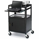 Bretford CA2642NS-P5 Adjustable Height Multipurpose Cart with Cabinet - PEGASUSS 