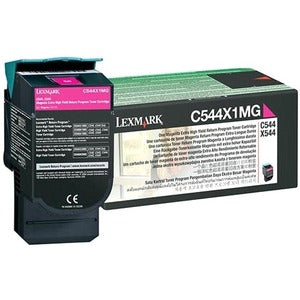 Lexmark Extra High Yield Laser Toner Cartridge - Magenta Pack - PEGASUSS 