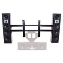 Chief Left/Right Speaker Adapter - For Displays 46-65" - Under Flat Panel Display Mount - Black - PEGASUSS 