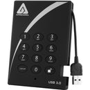 Apricorn Aegis Padlock A25-3PL256-500 500 GB Hard Drive - 2.5" External - PEGASUSS 