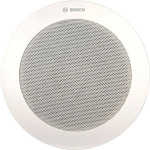 Bosch LC4-UC06E Indoor Ceiling Mountable Speaker - 6 W RMS - Black, White - PEGASUSS 
