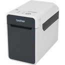 Brother TD-2120NW Desktop Direct Thermal Printer - Monochrome - Receipt Print - Fast Ethernet - USB - Serial - Wireless LAN - PEGASUSS 