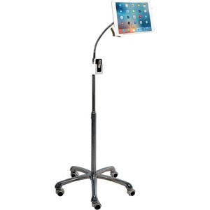 CTA Digital Heavy-Duty Gooseneck Floor Stand for 7-13" inch Tablets - PEGASUSS 