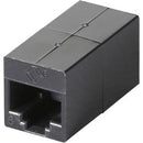 Black Box Cat.6 Coupler - Unhielded, Straight-Pin, Office Black, 10-Pack - PEGASUSS 