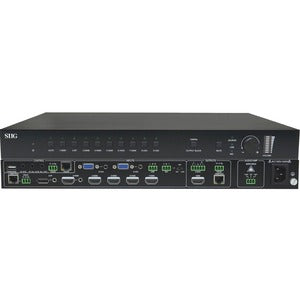 SIIG 9x1 HDBaseT 4K Scaler Switcher - PEGASUSS 