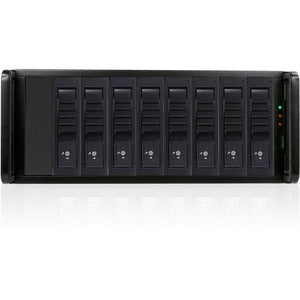 RAIDage JAGE480HDBK-DE-SEA Drive Enclosure 12Gb/s SAS, SATA/600 - Mini-SAS HD Host Interface - 4U Rack-mountable - Black - PEGASUSS 
