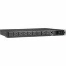 Eaton Tripp Lite Series 1.44kW 120V Single-Phase ATS/Monitored PDU - 8 NEMA 5-15R Outlets, Dual 5-15P Inputs, 12 ft. Cords, 1U, TAA - PEGASUSS 