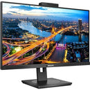 Philips 242B1H 24" Class Webcam Full HD LCD Monitor - 16:9 - Textured Black - PEGASUSS 