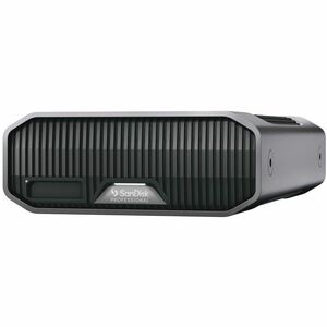 SanDisk G-DRIVE PROJECT SDPHG1H-006T-NBAAD 6 TB Portable Hard Drive - External - Gray - PEGASUSS 