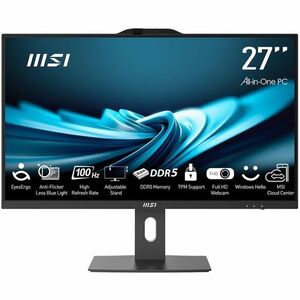 MSI PRO AP272P-600US 27? All-in-One PC- Intel Core i7 - 32 GB - 1 TB SSD - 27? WIN 11 PRO - PEGASUSS 